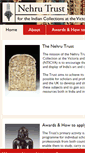 Mobile Screenshot of nehrutrustvam.org